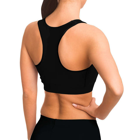 Airplane Heartbeat Sports Bra