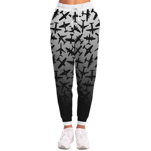 Airplane Silhouette Athletic Jogger