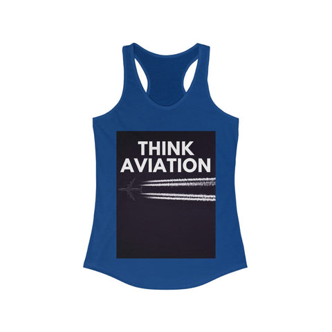 Think Aviation- Women's Racerback Tank