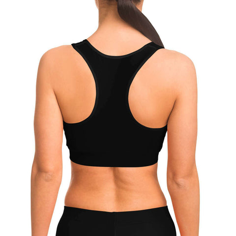 Airplane Heartbeat Sports Bra