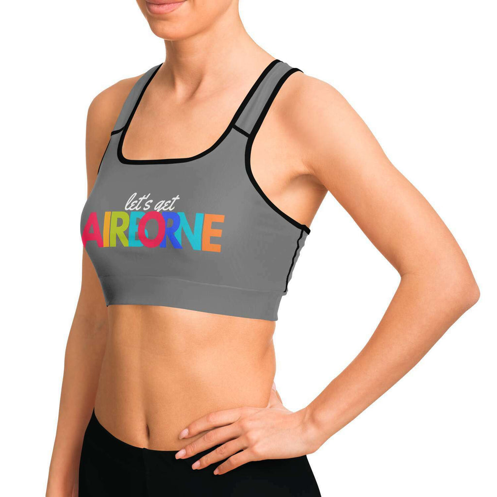 Let's Get AIRBORNE Sports Bra