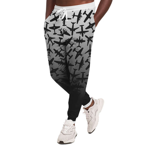 Airplane Silhouette Athletic Jogger