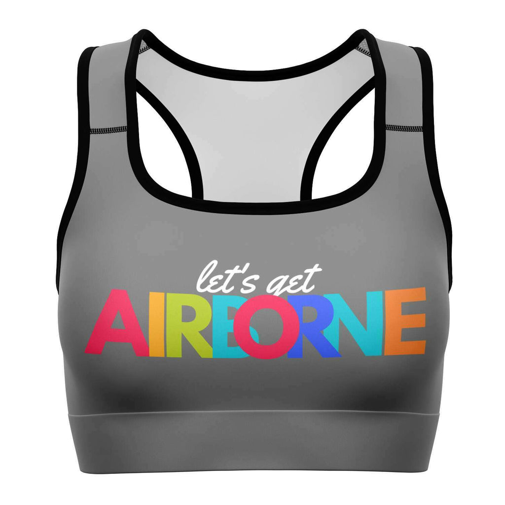 Let's Get AIRBORNE Sports Bra