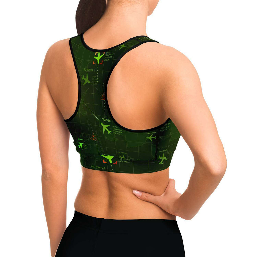 Radar Screen Sports Bra