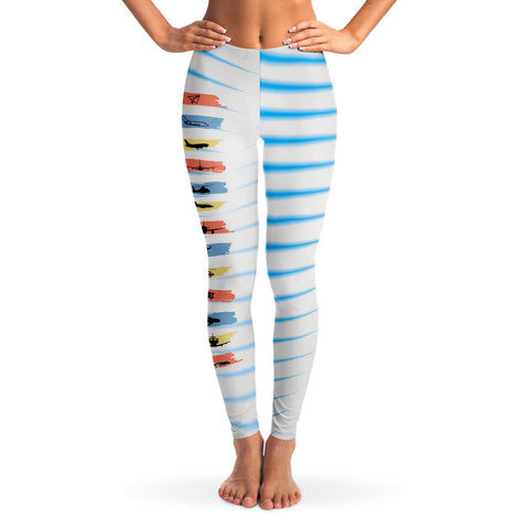 Airplane Zebra Legging