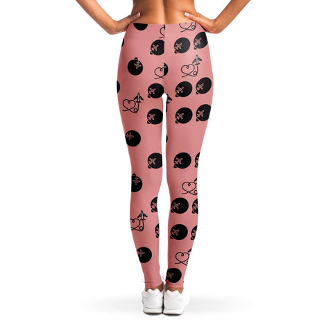 Travel Lover Polka Legging