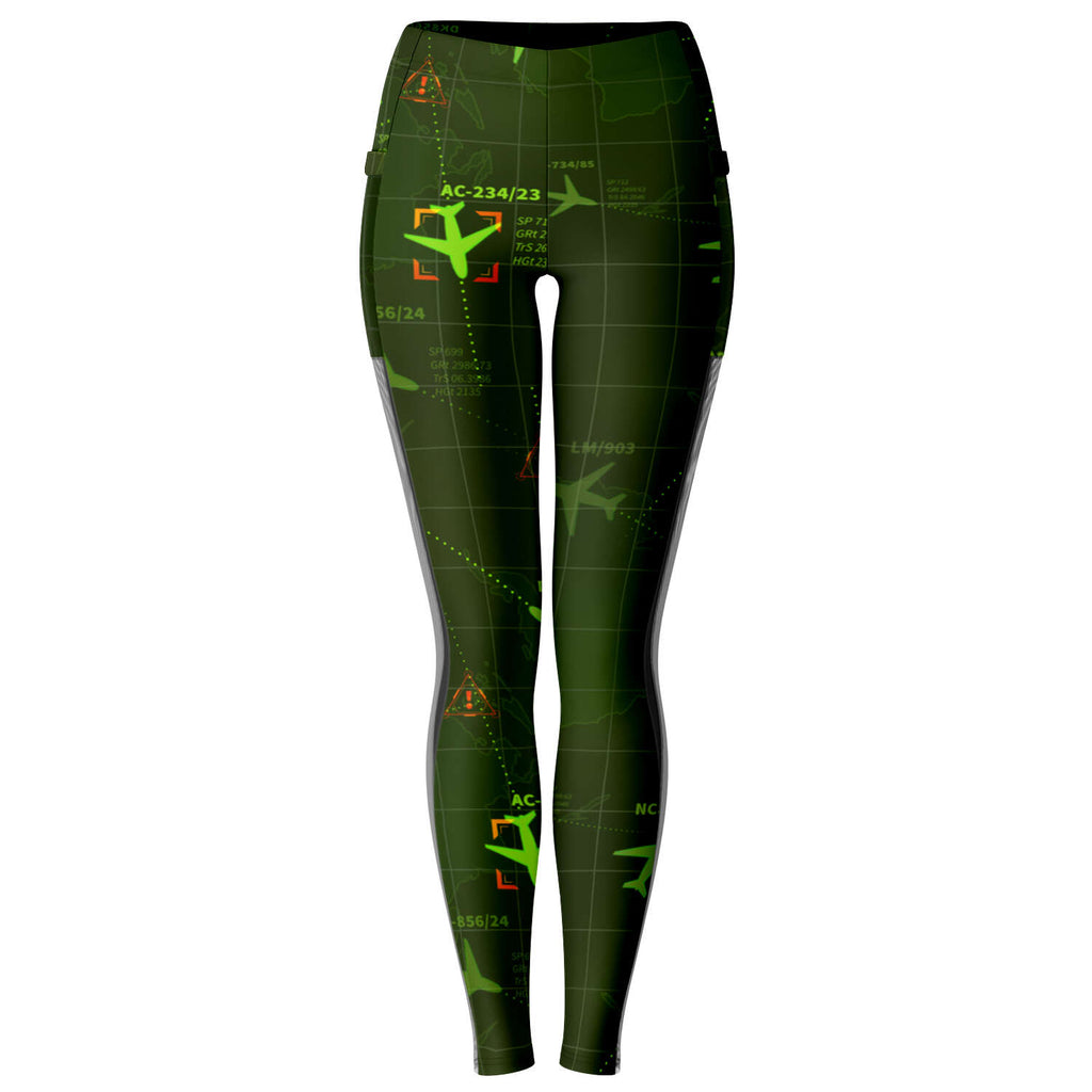 Radar Screen Mesh Pocket Legging