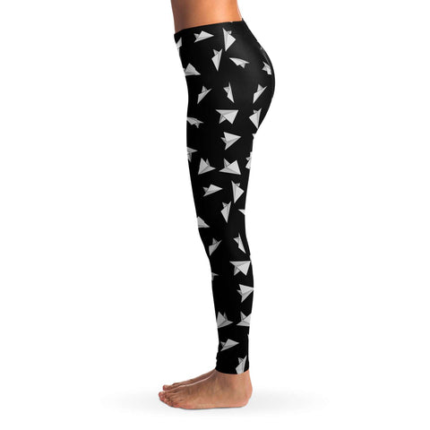 Paper Plane Pattern Legging