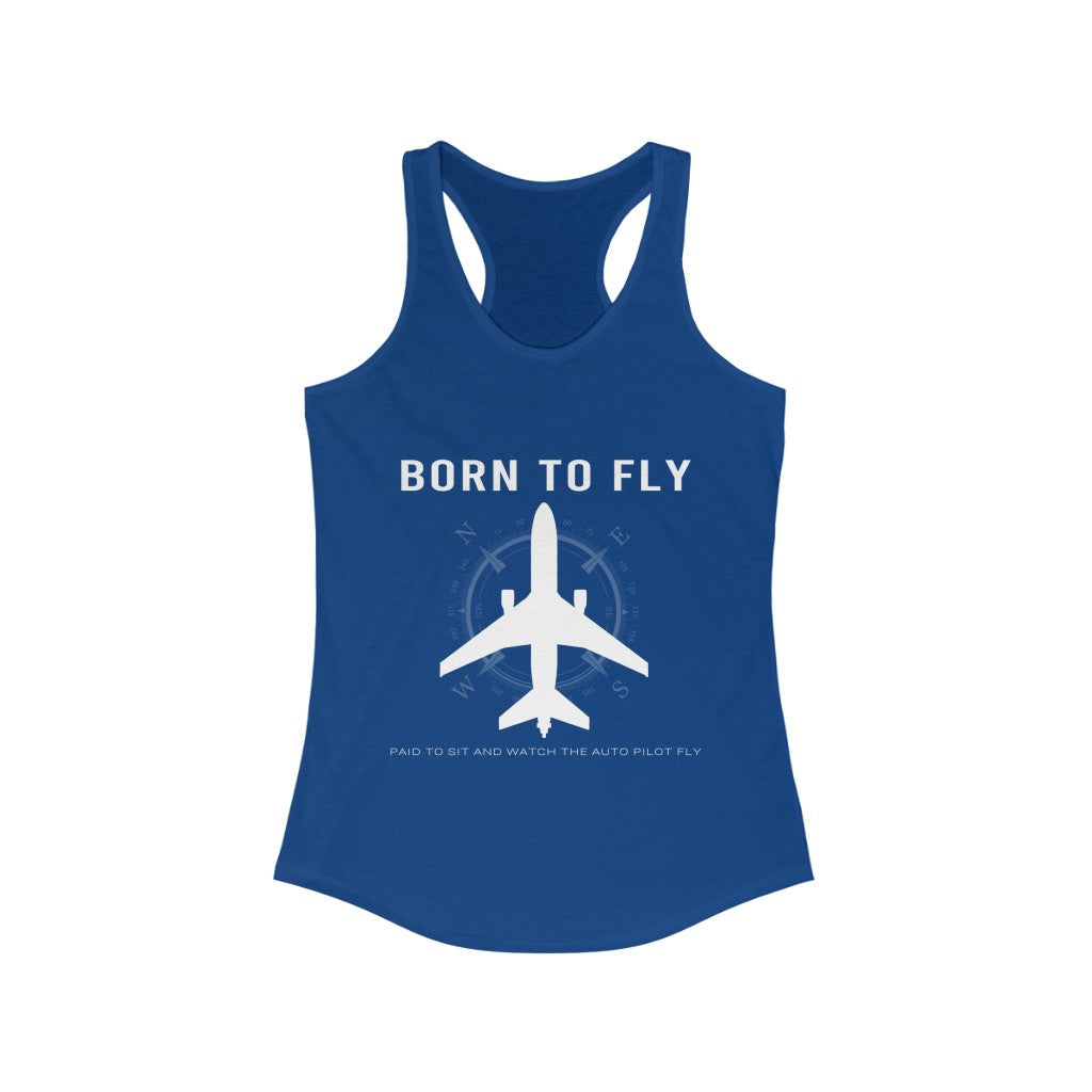 Born To Fly- Women's Racerback Tank