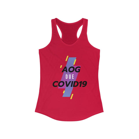 AOG Due COVID- Women's Racerback Tank