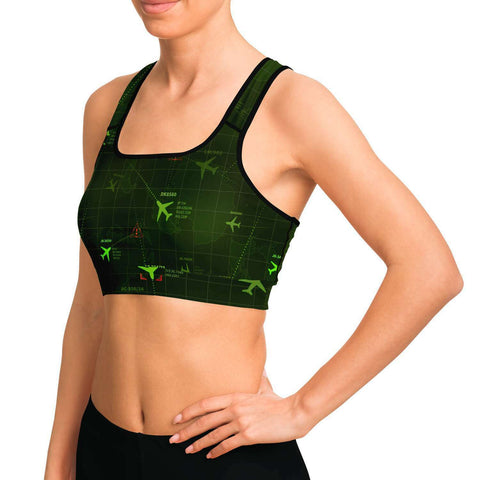 Radar Screen Sports Bra