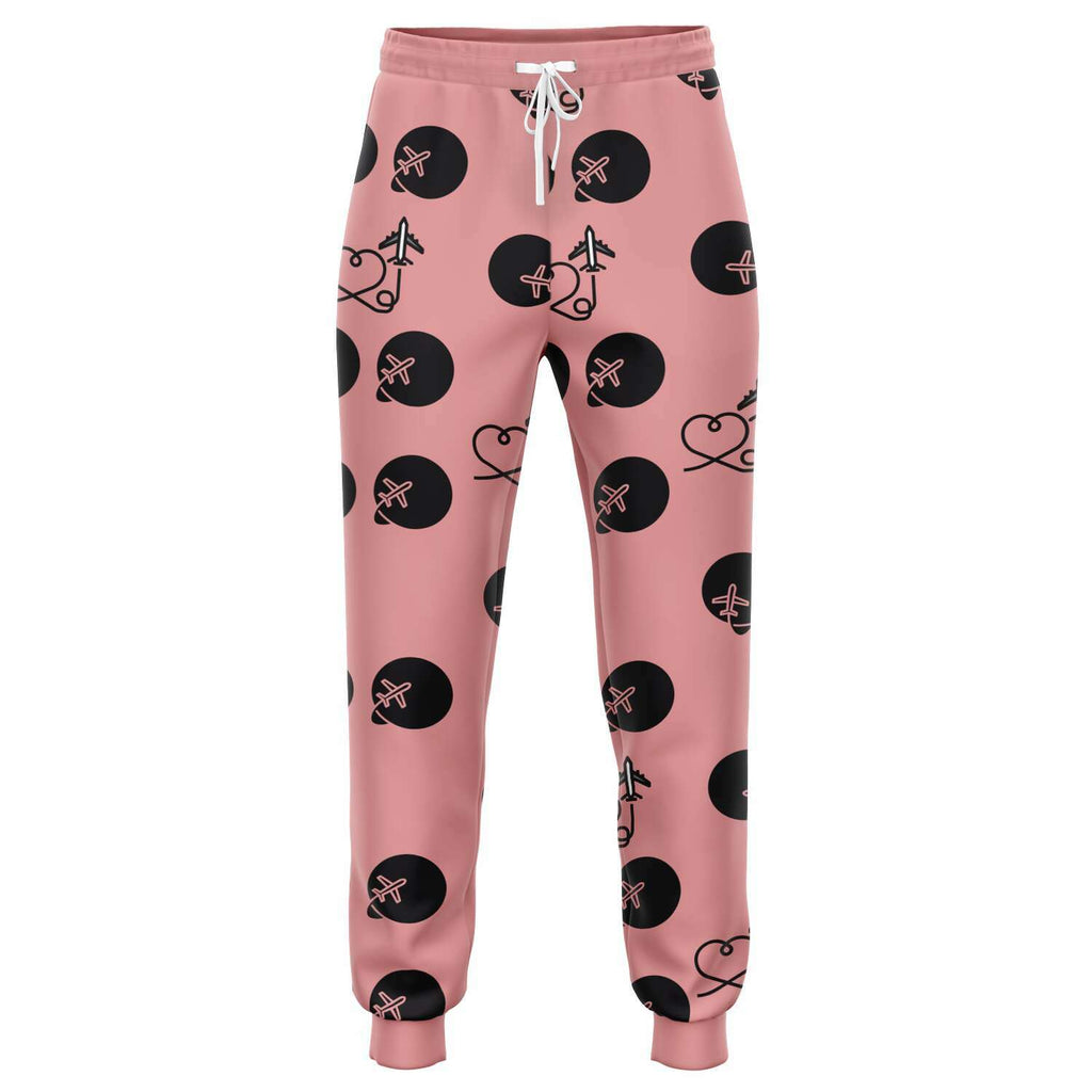 Travel Lover Polka Athletic Jogger