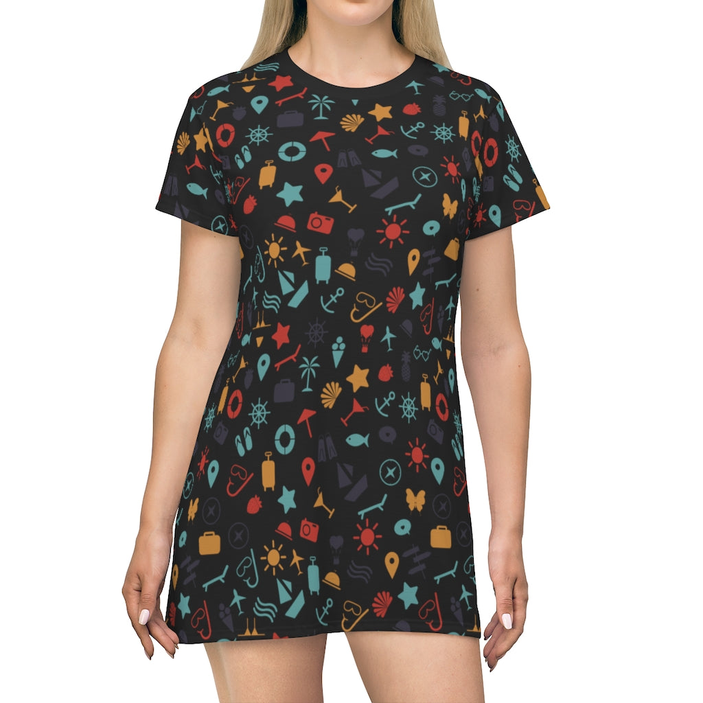 Traveler T-Shirt Dress