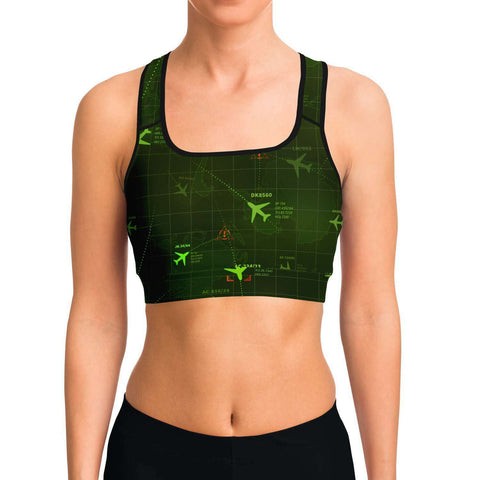 Radar Screen Sports Bra