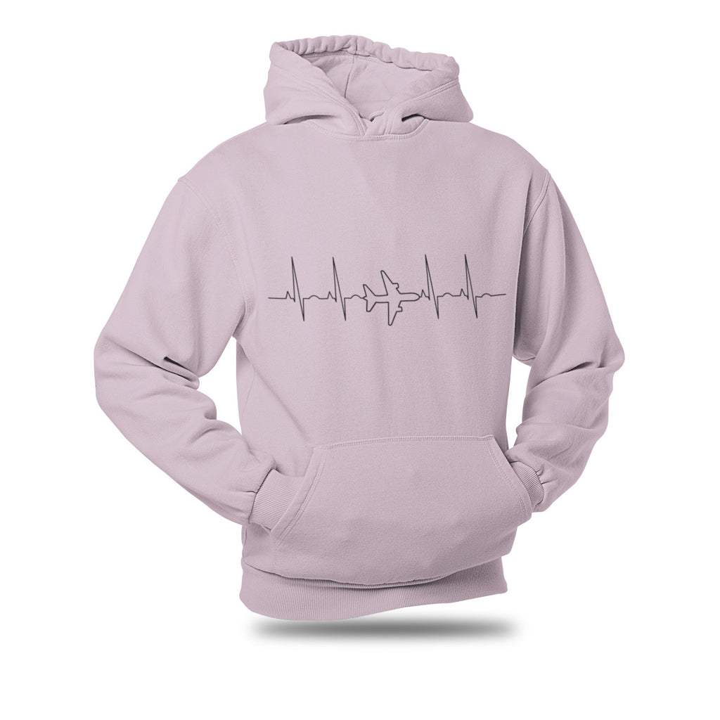 Airplane Heartbeat-Hoodie