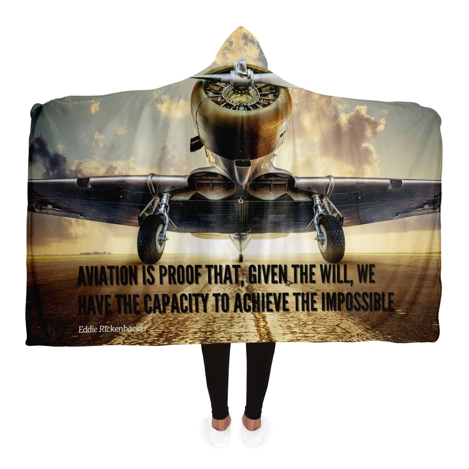 The Will Comfy Hooded Blanket