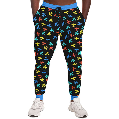 Colorful Cessna Pattern Athletic Jogger