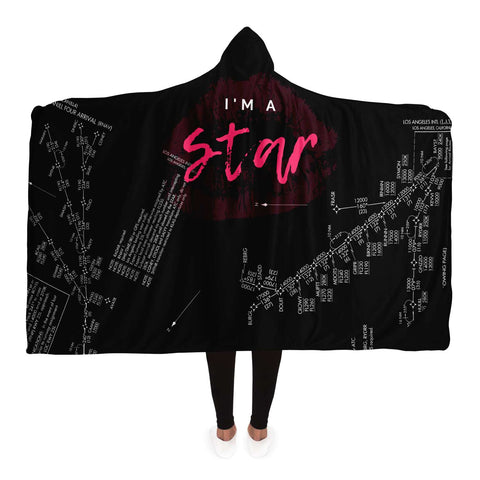 I'm A STAR Comfy Hooded Blanket