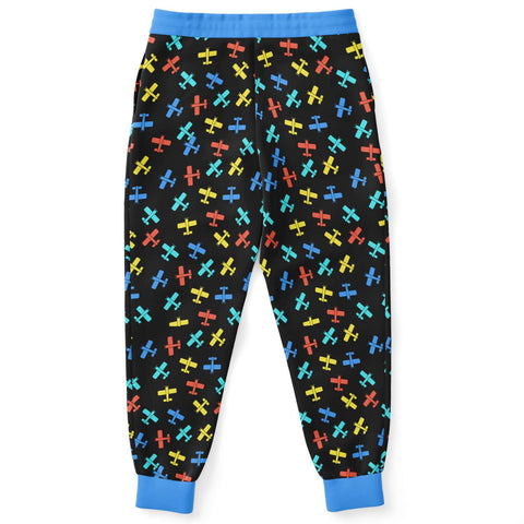 Colorful Cessna Pattern Athletic Jogger