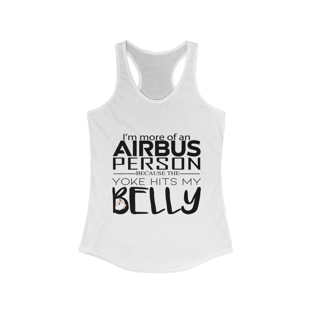 Airbus Person- Women's Racerback Tank