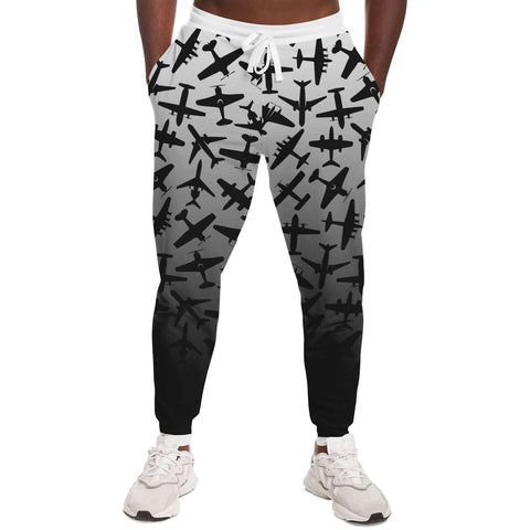 Airplane Silhouette Athletic Jogger