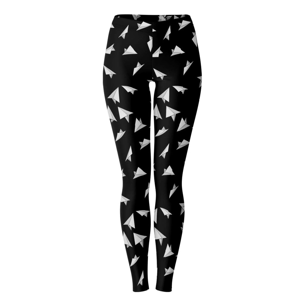 Paper Plane Pattern Legging