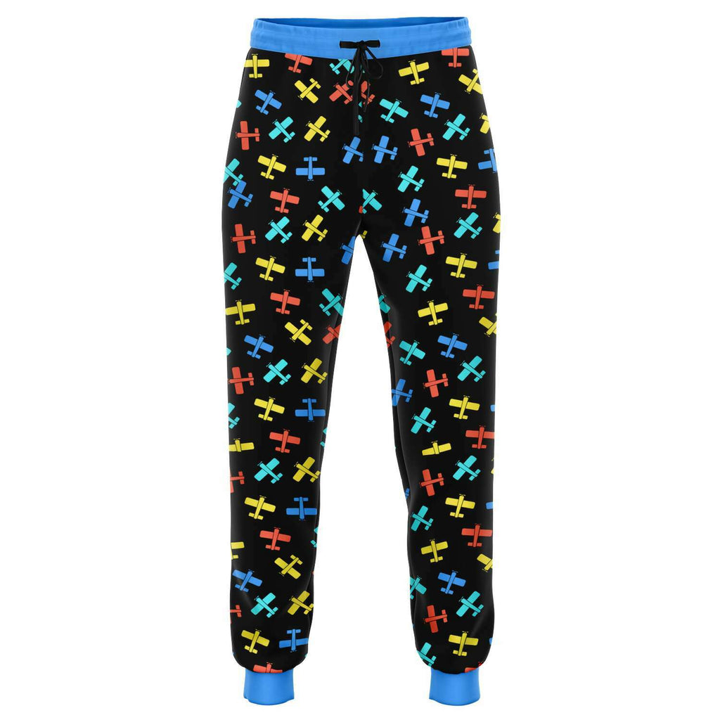 Colorful Cessna Pattern Athletic Jogger