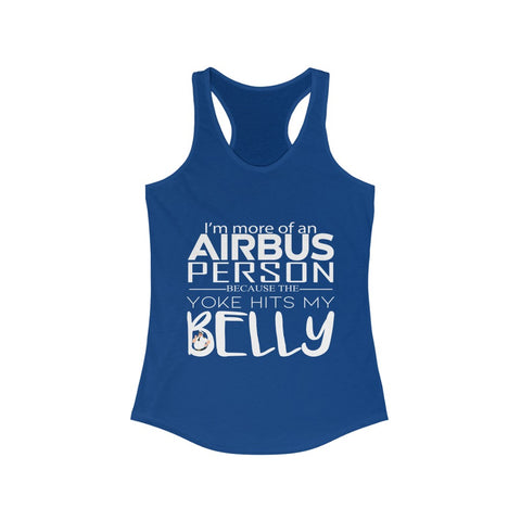 Airbus Person- Women's Racerback Tank