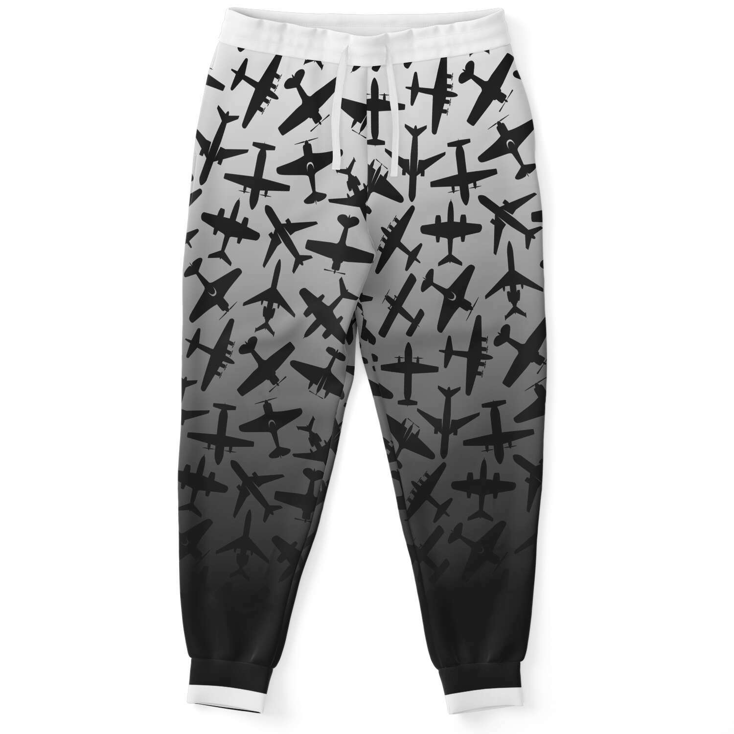 Airplane Silhouette Athletic Jogger