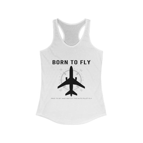 Born To Fly- Women's Racerback Tank