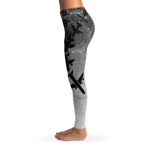 Yogic Aircraft Line Legging