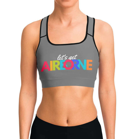 Let's Get AIRBORNE Sports Bra