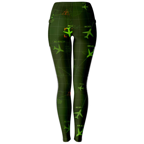 Radar Screen Mesh Pocket Legging